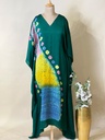Shibori Modal Kaftans 4803 DARK GREEN