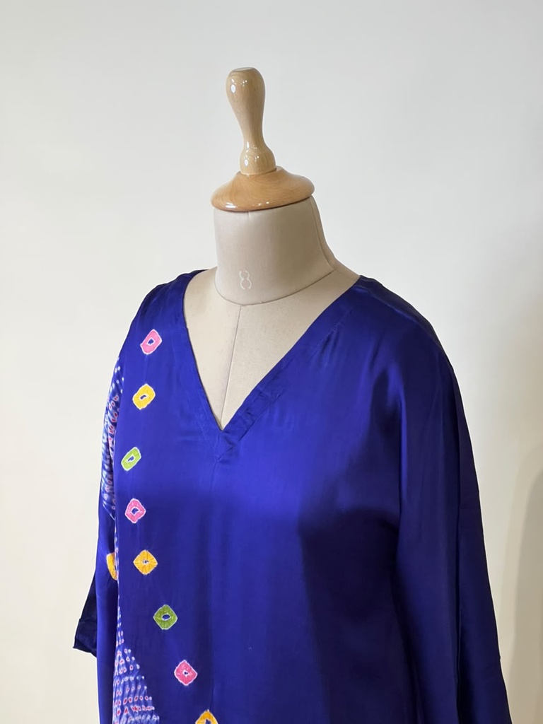 Shibori Modal Kaftans 4803 VIOLET