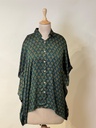 Ajrakh Modal Shirt Kaftans 5015 GREEN 1
