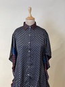Ajrakh Modal Shirt Kaftans 5015 BLACK 1