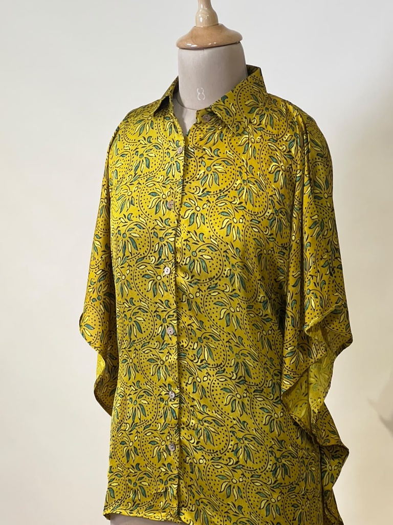 Ajrakh Modal Shirt Kaftans 5015
