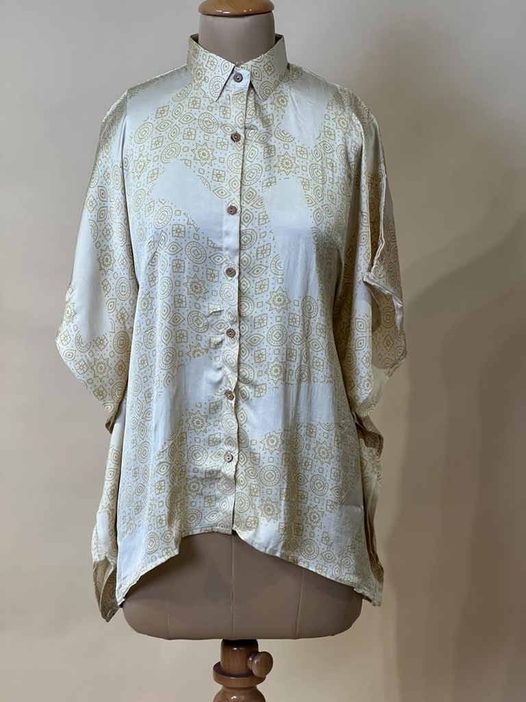 Ajrakh Modal Shirt Kaftans 5015