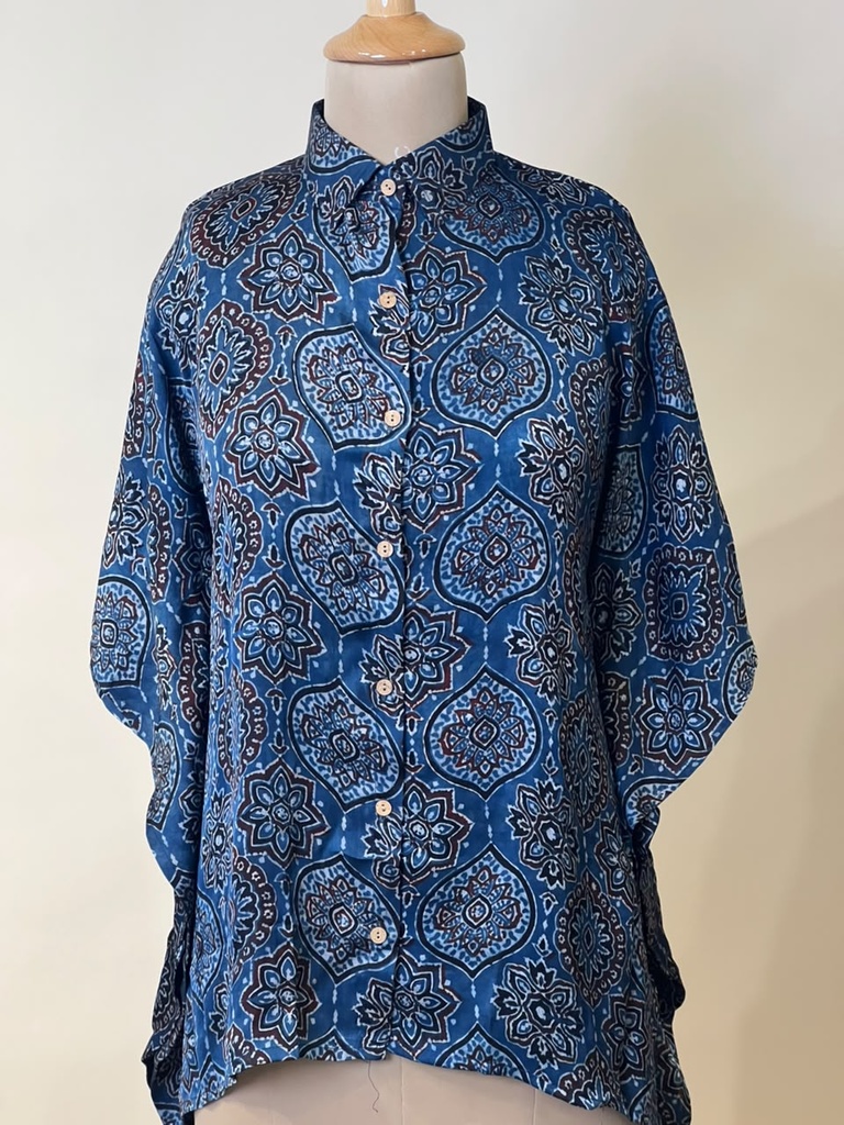 Ajrakh Modal Shirt Kaftans 5015