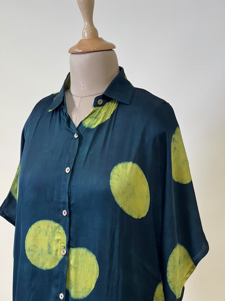 Ajrakh Modal Shirt Kaftans 5015