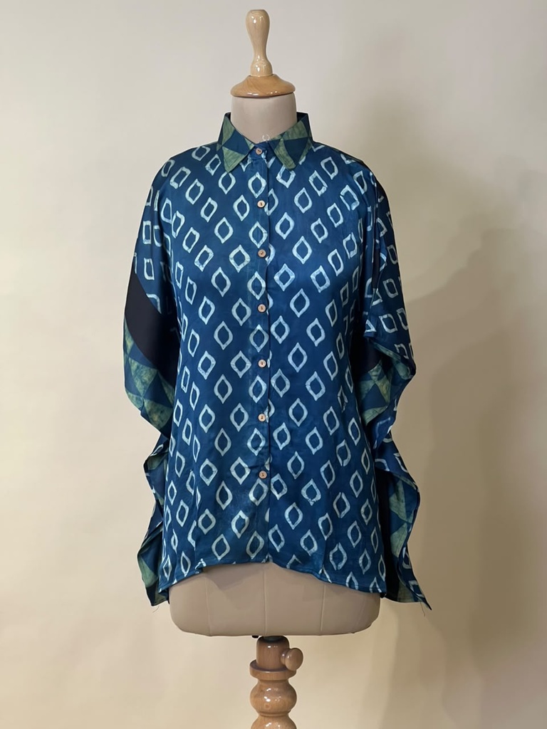 Ajrakh Modal Shirt Kaftans 5015