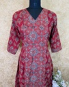Ajrakh Soft Cotton Kurti 5043