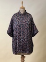 Ajrakh Modal Mens Shirt 5049 BLACK 2