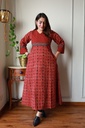 Ajrakh Aline Cotton Kurti  