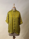 Ajrakh Modal Mens Shirt 5049 YELLOW