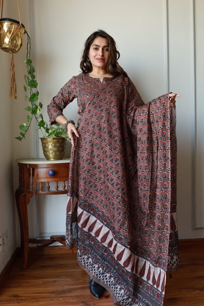Cotton Kurti Sets 5043