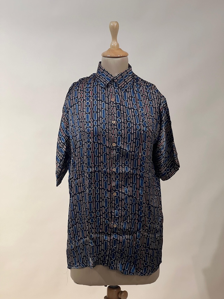 Ajrakh Modal Mens Shirt 5049