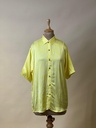 Batik Printed Modal Mens Shirt 5049 YELLOW