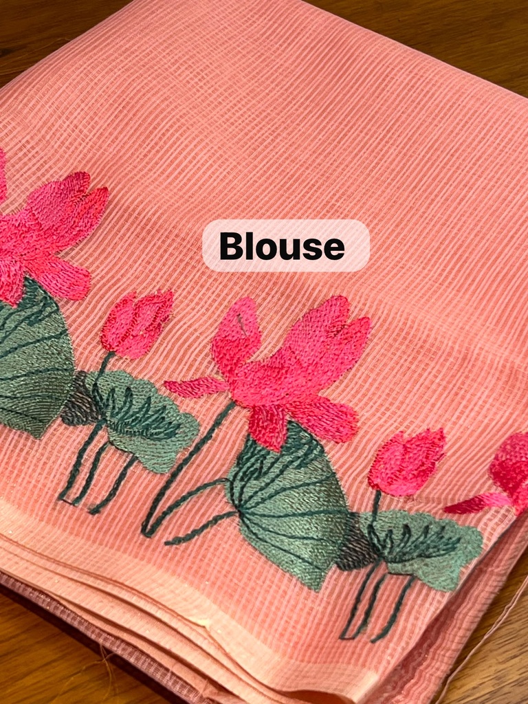 Parsi Gara work Kota Silk Sarees 5012