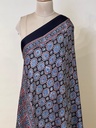 Ajrakh Modal Dupatta 5072 BLACK 1