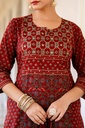 Cotton Kurti Set 5043