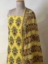 Kota Dupatta Ajrakh Suit 5025 YELLOW 2