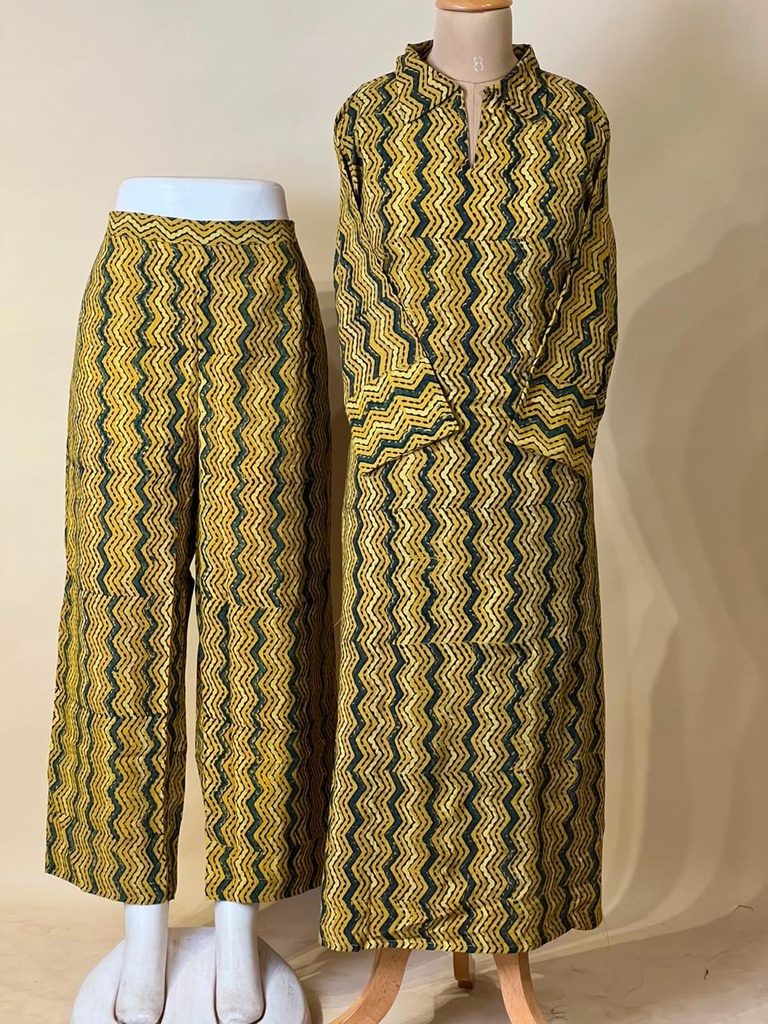 Ajrakh Cotton Coord Sets 5028