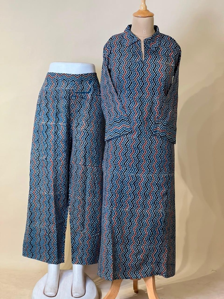 Ajrakh Cotton Coord Sets 5028