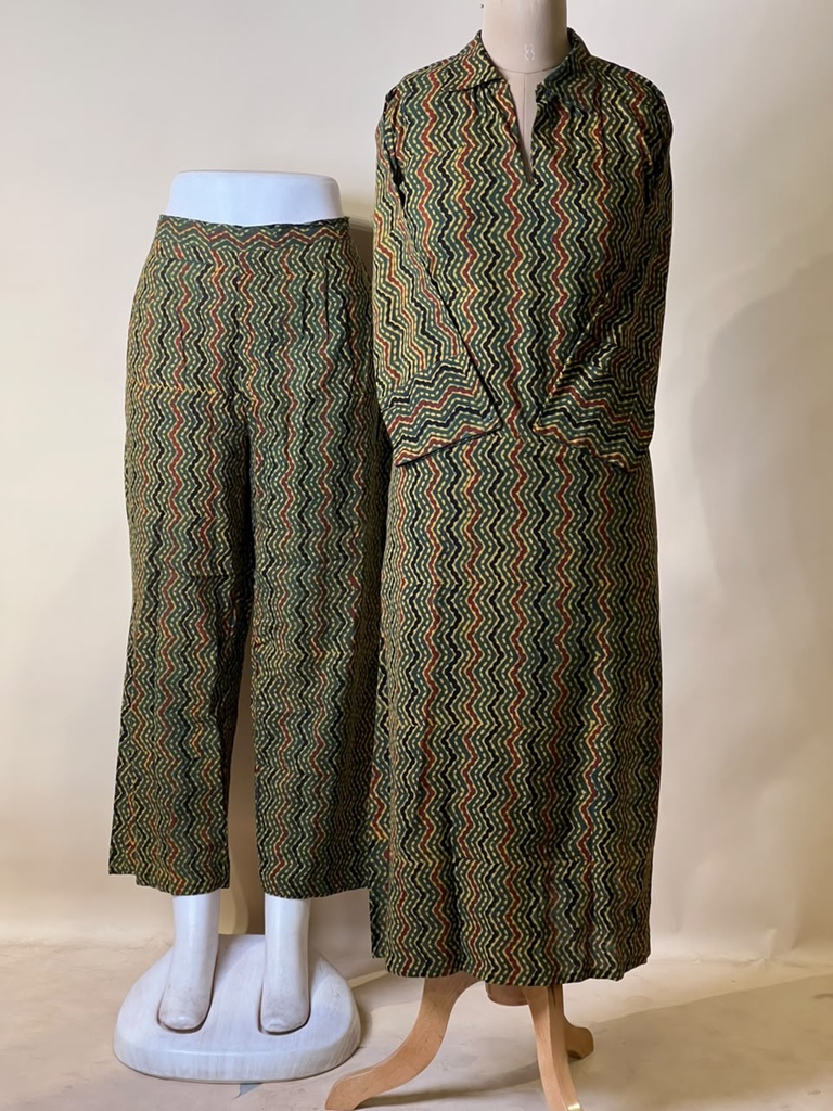 Ajrakh Cotton Coord Sets 5028