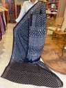 Ajrakh Mirror Saree 5036