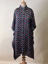 Ajrakh Modal Shirt Kaftans 5015 BLUE 1