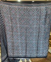 Ajrakh Mirror Saree 5036