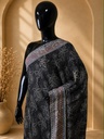 Premium Ajrakh Modal Silk Sarees 5036