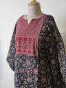 Ajrakh Cotton Kaftans 4802 BLACK 6