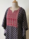 Ajrakh Cotton Kaftans 4802 BLACK 7