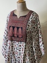 Ajrakh Cotton Kaftans 4802 IVORY 1