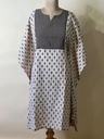 Ajrakh Cotton Kaftans 4802 IVORY 3