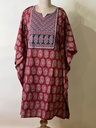 Ajrakh Cotton Kaftans 4802 RED 3