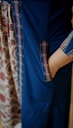Ajrakh Cotton Kurti 5029 BLUE