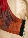 Ajrakh Chanderi Sarees 5014
