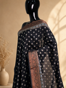 Ajrakh Chanderi Sarees 5014