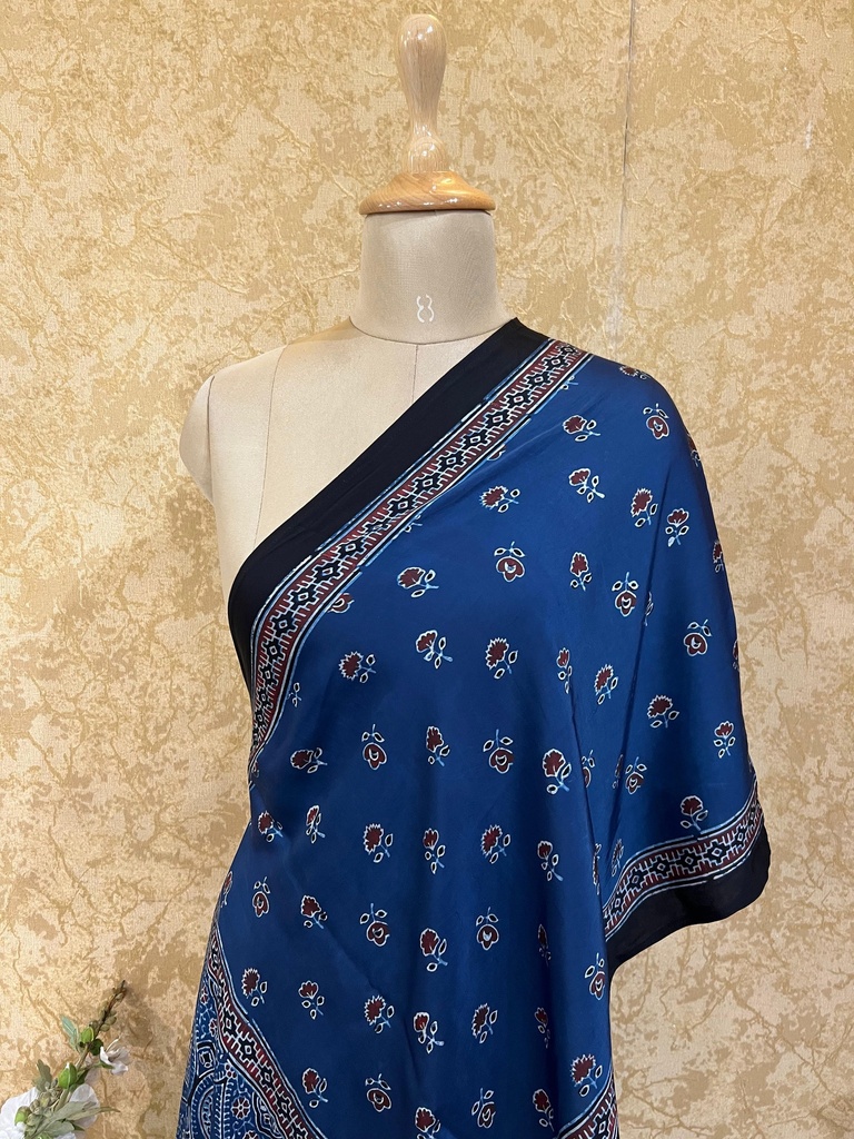 Premium Ajrakh Modal Stoles 5071