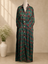 Ajrakh Modal Kaftan Style Dress 4803