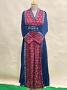 Ajrakh Modal Silk Aline Kurti 5053 BLUEs
