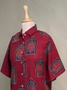 Ajrakh Cotton Shirt Kaftan 4802