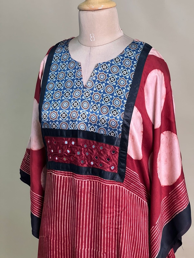 Box pattern modal kaftans 4803