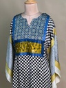 Box pattern modal kaftans 4803