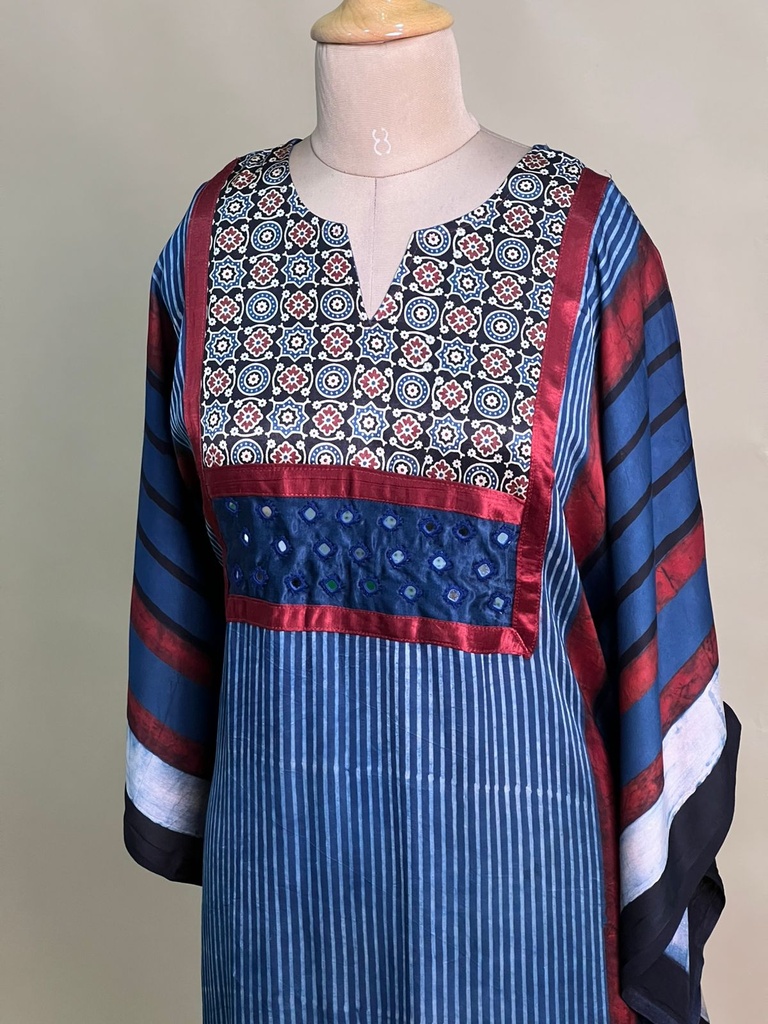 Box pattern modal kaftans 4803