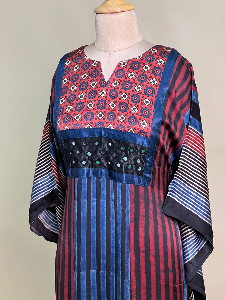 Box pattern modal kaftans 4803