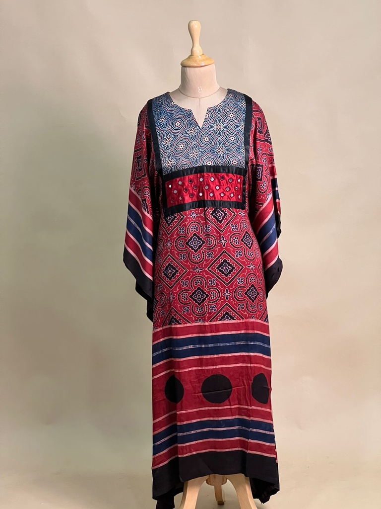Box pattern modal kaftans 4803