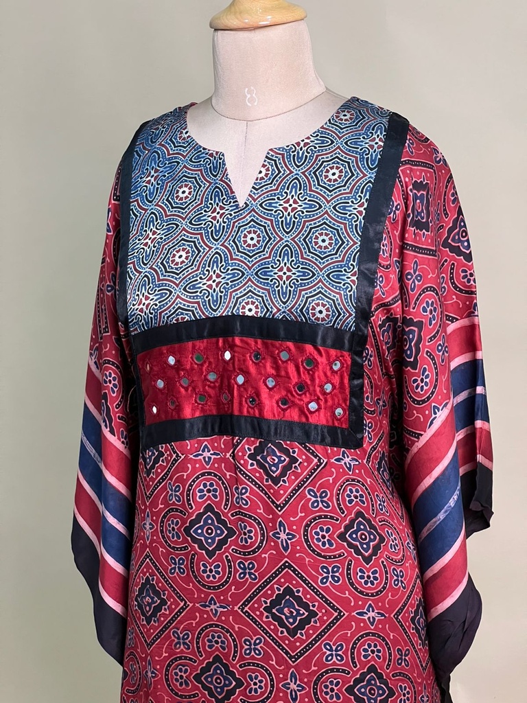 Box pattern modal kaftans 4803
