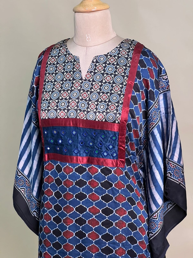 Box pattern modal kaftans 4803