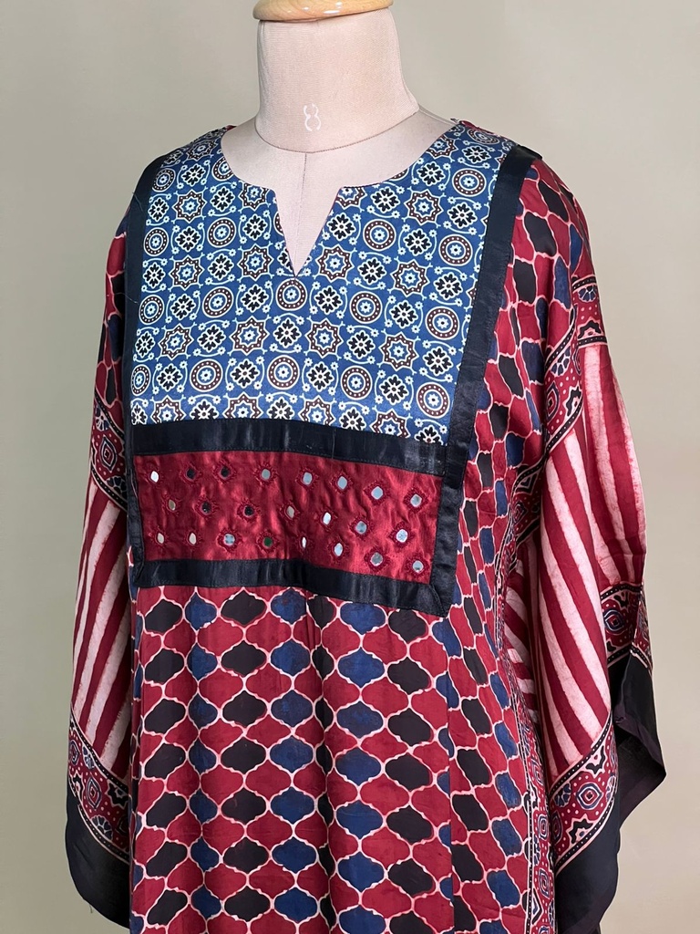 Box pattern modal kaftans 4803