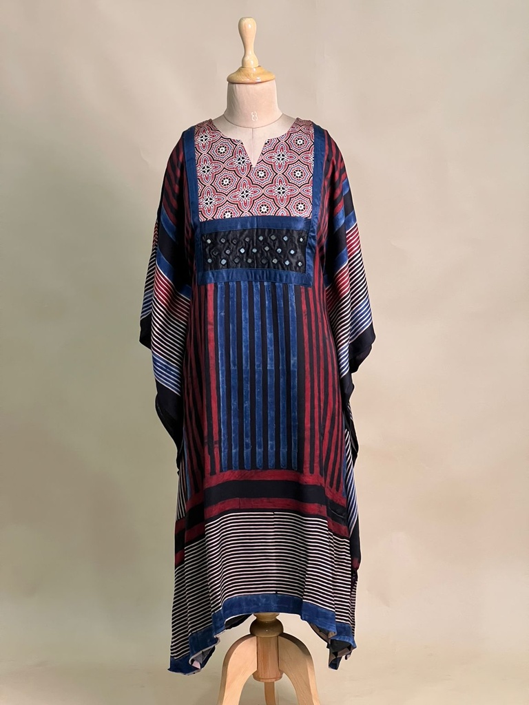 Box pattern modal kaftans 4803