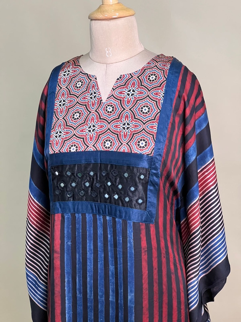 Box pattern modal kaftans 4803