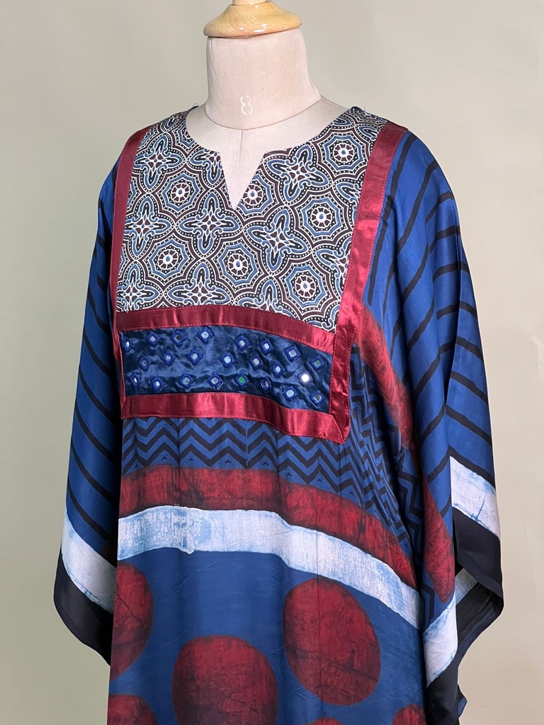Box pattern modal kaftans 4803